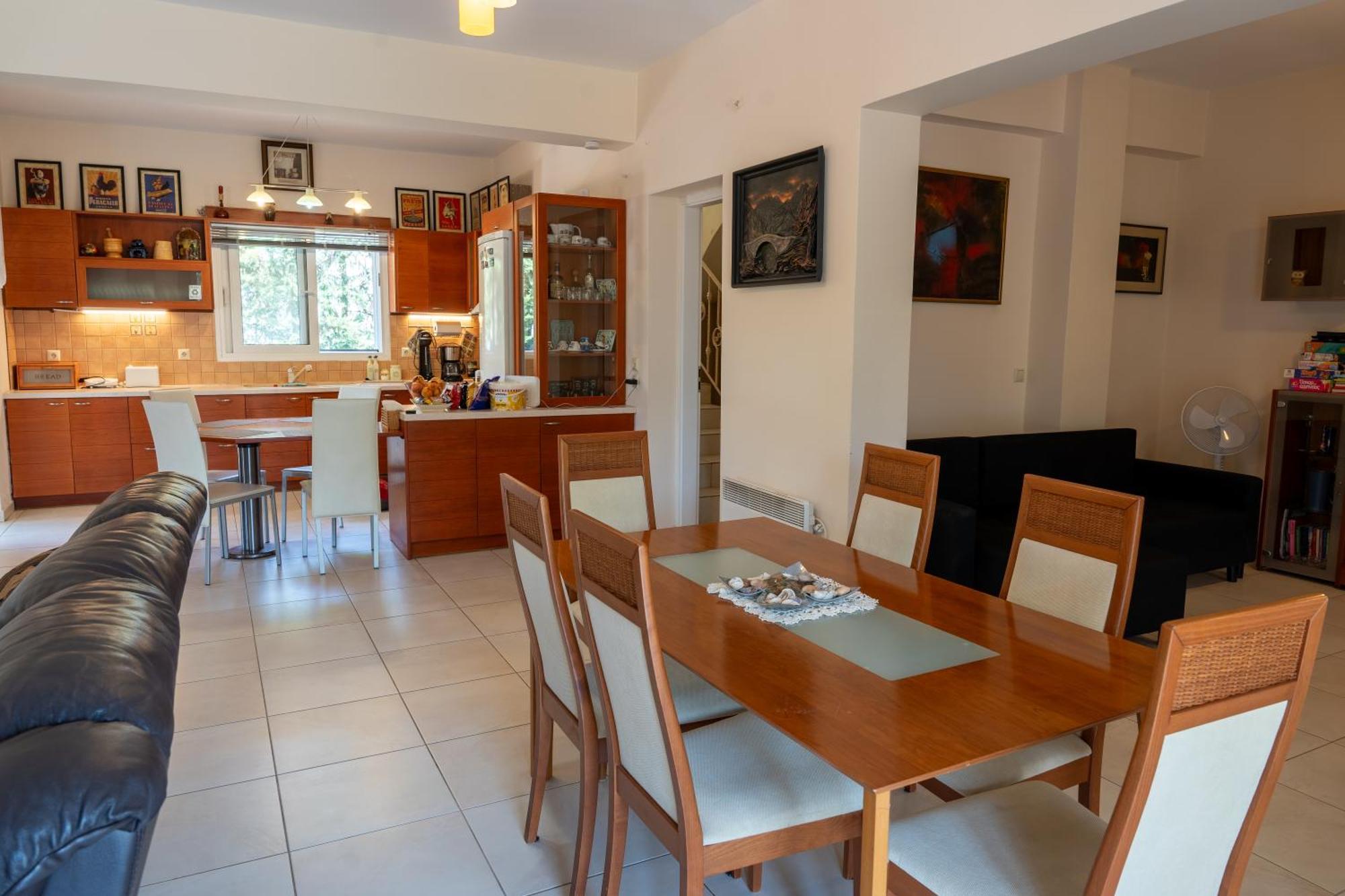 Beautiful Summer Villa In Chalkoutsi Khalkoutsion ภายนอก รูปภาพ
